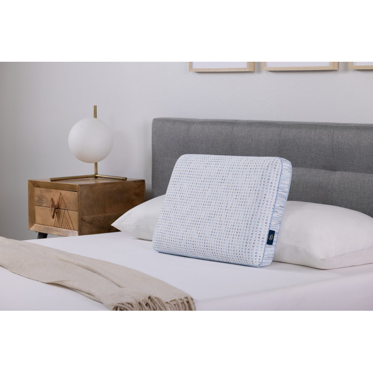 Cooling gel memory foam pillow clearance serta